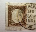 Italiaanse oude staten - Sardinië 1861 - Sardinië 10 cent, Gestempeld