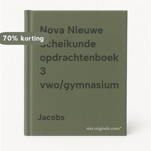 Nova Nieuwe Scheikunde opdrachtenboek 3 vwo/gymnasium Jacobs, Boeken, Schoolboeken, Gelezen, Verzenden