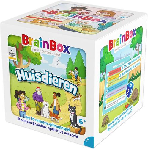 BrainBox Huisdieren | Bezzerwizzer - Kaartspellen, Hobby en Vrije tijd, Gezelschapsspellen | Kaartspellen, Nieuw, Verzenden