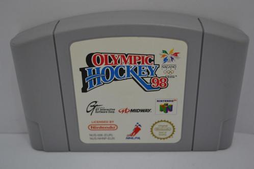 Olympic Hockey 98 (N64 EUR), Spelcomputers en Games, Games | Nintendo 64, Zo goed als nieuw, Verzenden