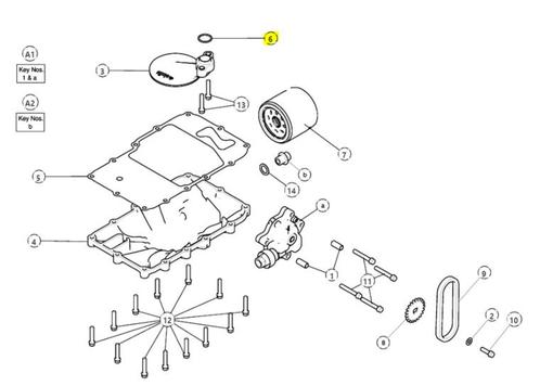 O RING, STRAINER - 575093B, Motoren, Onderdelen | Ducati, Nieuw, Verzenden