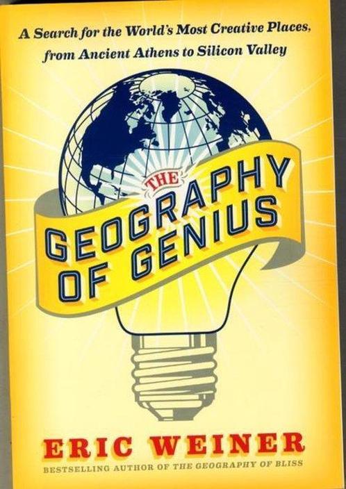 Geography of genius 9781501124594 Eric Weiner, Boeken, Overige Boeken, Zo goed als nieuw, Verzenden