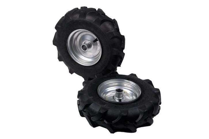 2x Wiel Set Met Velg Voor De Kibani Grondfrees 46 CM 196 CC, Tuin en Terras, Hand-tuingereedschap, Nieuw