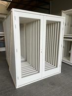 Dubbele tuindeuren hardhout | Mega Voorraad | Vanaf 1510, Deurkozijn, Nieuw, Ophalen of Verzenden, 150 tot 225 cm