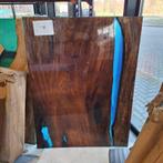 Epoxy eettafel 120x90, Blauw, 2025, Nieuw