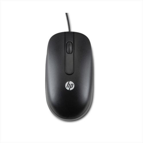 HP USB optical scroll muis QY777AA zwart, Computers en Software, Muizen, Linkshandig, Rechtshandig, Bedraad, Nieuw, Ophalen of Verzenden