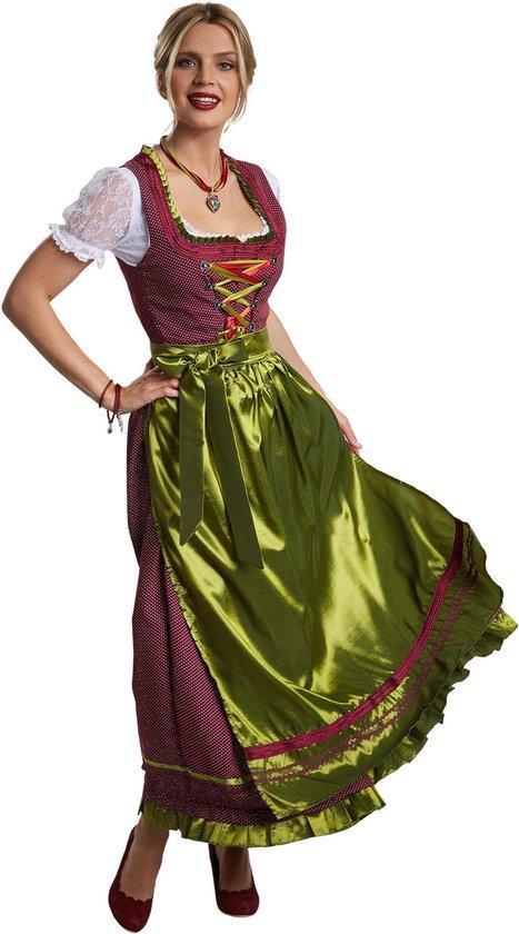 2dekans | Dressforfun Maxi Dirndl Ruhpolding model 2 XXL -, Hobby en Vrije tijd, Feestartikelen, Zo goed als nieuw, Ophalen of Verzenden