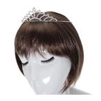 Alista Tiara Kroontje met Strass Zilverkleurig 25009, Verzenden, Nieuw