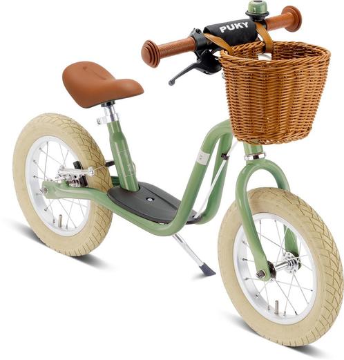 Puky loopfiets XL CLASSIC retro groen 3+, Kinderen en Baby's, Speelgoed | Buiten | Voertuigen en Loopfietsen, Nieuw, Verzenden