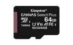 Kingston Canvas Select Plus 64GB microSDXC geheugenkaart.