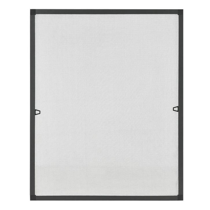 Vliegenhor / Raamhor / Hor - 100 x 120 cm - Zwart - Incl. Be, Doe-het-zelf en Verbouw, Deuren en Horren, Nieuw, Verzenden
