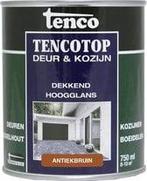 Tencotop Deur & Kozijn Hoogglans - 750ml - Antiekbruin, Verzenden, Nieuw