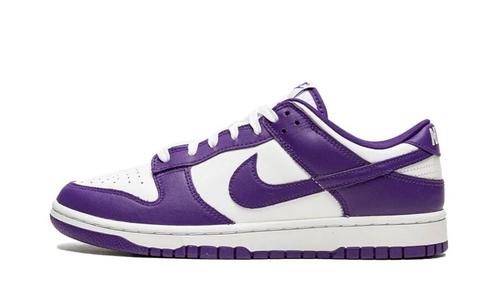 Nike Dunk Low Championship Court Purple, Kleding | Heren, Schoenen