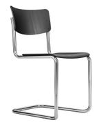 17% Korting |  Thonet Eetkamerstoel, Huis en Inrichting, Verzenden, Zo goed als nieuw, Zwart
