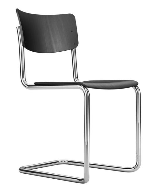 17% Korting |  Thonet Eetkamerstoel, Huis en Inrichting, Stoelen, Zwart, Zo goed als nieuw, Verzenden