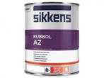 Sikkens Rubbol AZ - ral 5011 staalblauw - 1 liter, Blauw, Nieuw, Ophalen of Verzenden, Verf