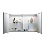 Spiegelkast Aquasplash Salt 2 Deuren 80x60 cm Incl., Ophalen of Verzenden, Nieuw