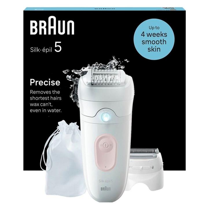 Braun Silk-épil 5 Epilator, Witgoed en Apparatuur, Persoonlijke-verzorgingsapparatuur, Nieuw, Verzenden