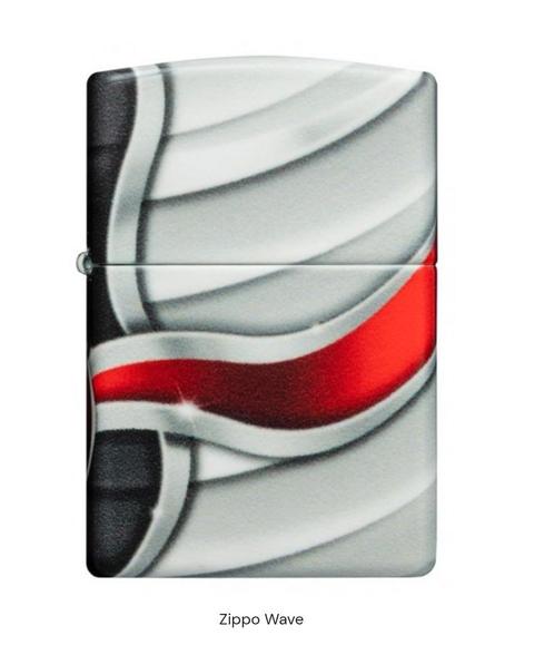 Zippo Wave, Verzamelen, Rookartikelen, Aanstekers en Luciferdoosjes, Aansteker, Nieuw, Verzenden