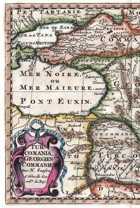 Middle East - Georgia, Armenië, Azerbeidzjan, Rusland,, Boeken, Atlassen en Landkaarten