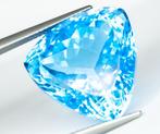 Zonder Minimumprijs Topaas - 35.17 ct - Antwerp Laboratory, Sieraden, Tassen en Uiterlijk, Edelstenen, Nieuw