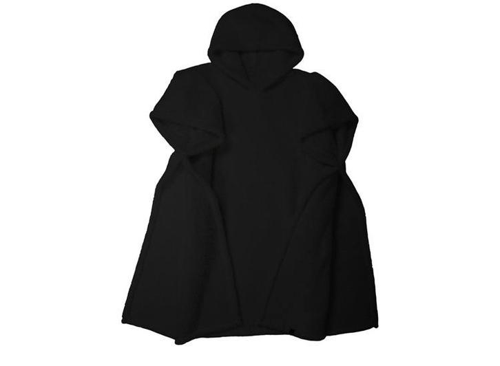JENS Living Teddy Warmte deken - Hoodie - Unisex - Zwart, Huis en Inrichting, Woonaccessoires | Plaids en Woondekens, Nieuw, Verzenden
