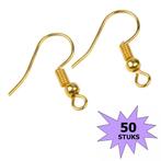 Fako Bijoux® - Oorbel Haakjes - RVS - Stainless Steel - 50, Verzenden, Nieuw
