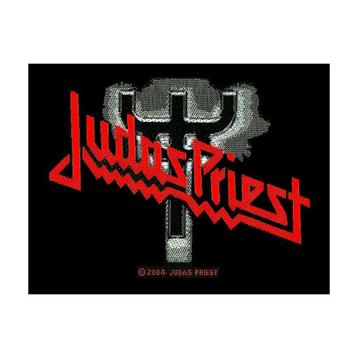 Judas Priest - Logo/Fork - Patch officiële merchandise