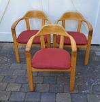 Eetkamerstoel - Eik - Drie vintage stoelen