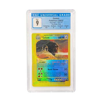 Pokemon Golem - Skyridge 148/144 (Reverse Holo) - CGC 9 beschikbaar voor biedingen