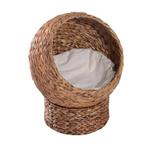 TRUUSK Rotan Kattenmand Kattengrot Kattenhut Kattenbed Met K, Verzenden, Nieuw