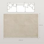 TRUUSK Machinaal Geweven Tapijt - 15 mm Hoog - Veelzijdig In, Verzenden, Nieuw