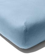 HEMA Peuter hoeslaken jersey 70x150 blauw, Verzenden, Nieuw, Blauw