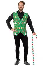 Kerst Gilet Groen Volwassenen, Kleding | Dames, Ophalen of Verzenden, Nieuw