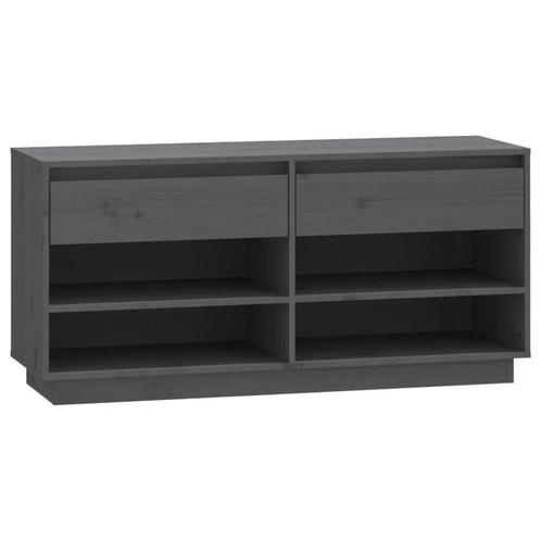 Schoenenkast Massief Grenen Grijs - Tweedekansje voor Jou!, Huis en Inrichting, Kasten | Schoenenkasten, Nieuw, Ophalen of Verzenden