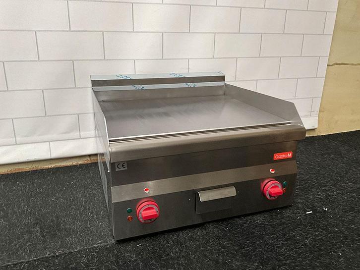 Showroommodel Gastro M elektrische bakplaat glad, Zakelijke goederen, Horeca | Keukenapparatuur, Nieuw zonder verpakking, Fornuis, Frituur en Grillen