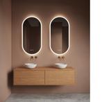 Spiegelset Gliss Design Orion 2 st. Oval Verticaal 50x100 cm, Ophalen of Verzenden, Nieuw, Bad