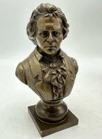 Beeld, Zeer gedetailleerde Buste van Beethoven - 18.3 cm -, Antiek en Kunst