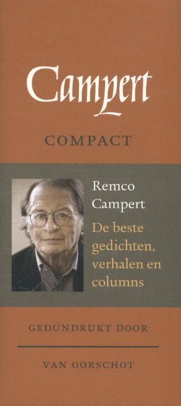 Compact 9789028261556 Remco Campert, Boeken, Literatuur, Gelezen, Verzenden