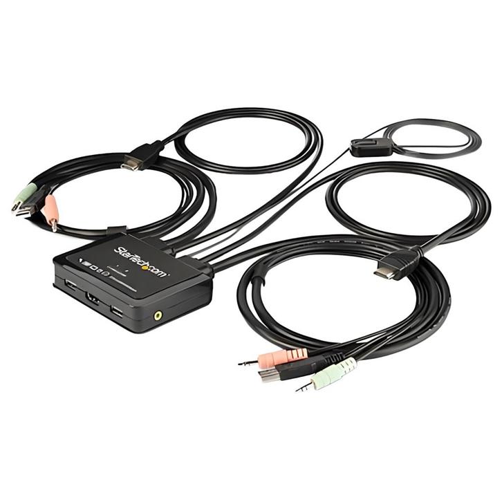 StarTech SV211HDUA4K KVM Switch, Computers en Software, Netwerk switches, Nieuw, Ophalen of Verzenden