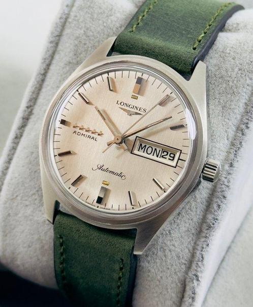 Longines - Admiral - Zonder Minimumprijs - Day/Date - 8339-3, Sieraden, Tassen en Uiterlijk, Horloges | Heren