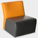 Roels Mileto fauteuil - Antraciet/oranje, Nieuw, Ophalen of Verzenden