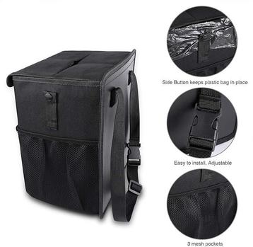 Auto Prullenbak En Koeltas - met Deksel – 10L - Waterdicht beschikbaar voor biedingen