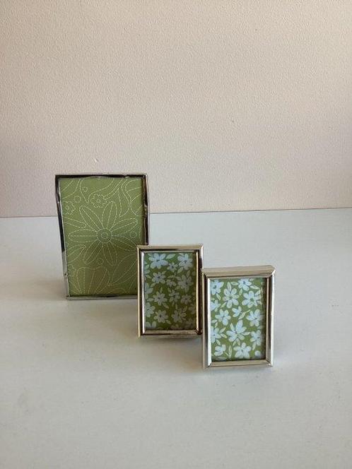 Fotolijst (3) - Glas, Zilver, Antiek en Kunst, Antiek | Goud en Zilver