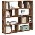 vidaXL Boekenkast/kamerscherm 105x24x102 cm oud houtkleurig, Verzenden, Nieuw