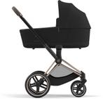 Showmodel Cybex e-Priam Rosegold Sepia Black nu € 1499,=, Kinderen en Baby's, Kinderwagens en Combinaties, Ophalen, Nieuw, Verstelbare duwstang