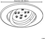 EGLO Tedo - Inbouwspotje, Verzenden