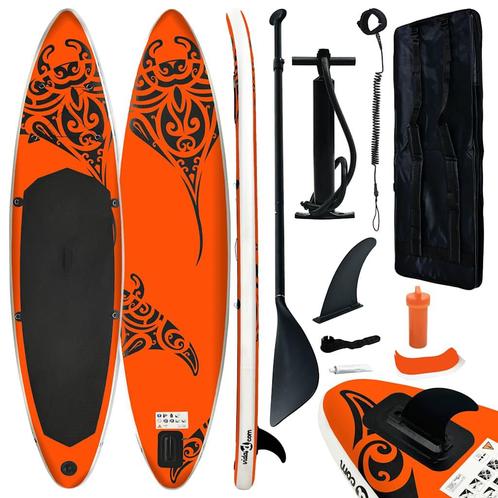 vidaXL Stand Up Paddleboardset opblaasbaar 305x76x15 cm, Watersport en Boten, Suppen, Nieuw, Verzenden