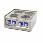 Kookplaat Horeca - 4 Pitten - Dubbel - 60 cm Diep - 400V, Verzenden, Nieuw in verpakking, Fornuis, Frituur en Grillen