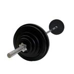 VirtuFit Rubberen Halterset 150kg, Sport en Fitness, Verzenden, Nieuw, Halterset